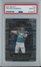 Load image into Gallery viewer, Trevor Lawrence 2021 Select Concourse 43 PSA 10  S5109
