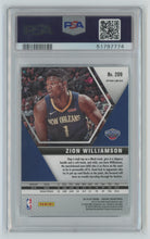Load image into Gallery viewer, Zion Williamson 2019 Mosaic Green 209 PSA 10  S5110
