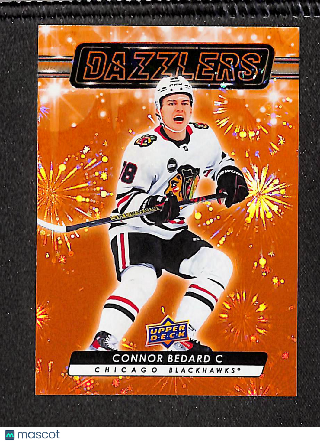 Connor Bedard 2023-24 Upper Deck Dazzlers Orange #DZ-79