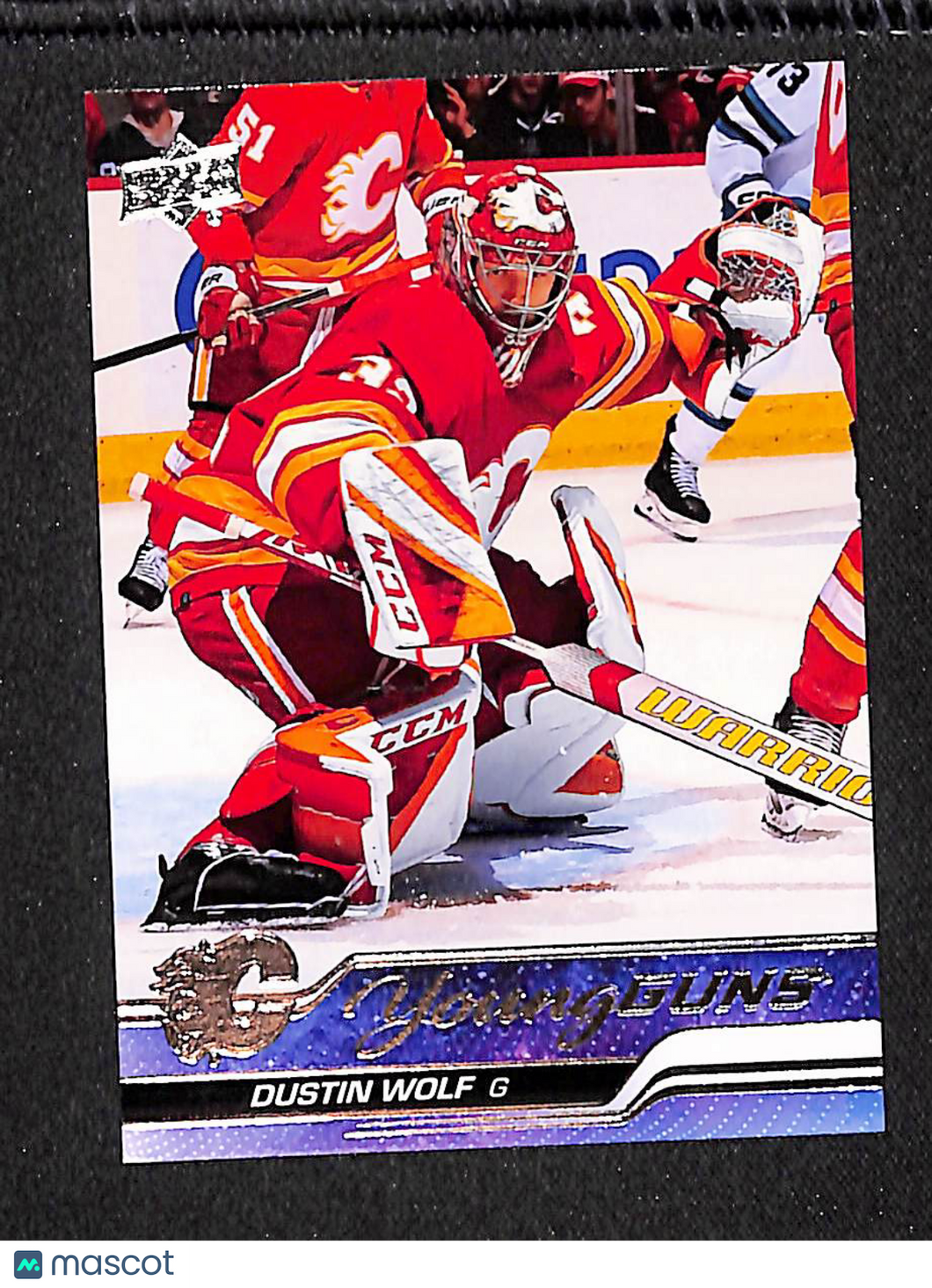 Dustin Wolf 2023-24 Upper Deck Young Guns #210 Young Guns