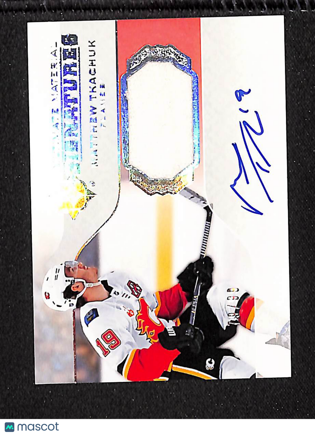Matthew Tkachuk 2019-20 UD Ultimate Collection Material Signatures #UMS-MT