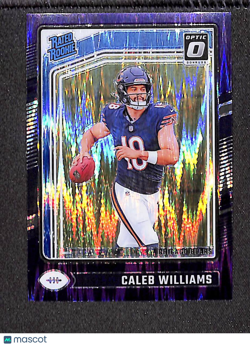 Caleb Williams 2024 Donruss Optic Purple Shock #201