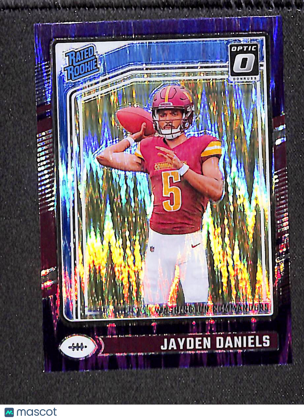 Jayden Daniels 2024 Donruss Optic Purple Shock #248