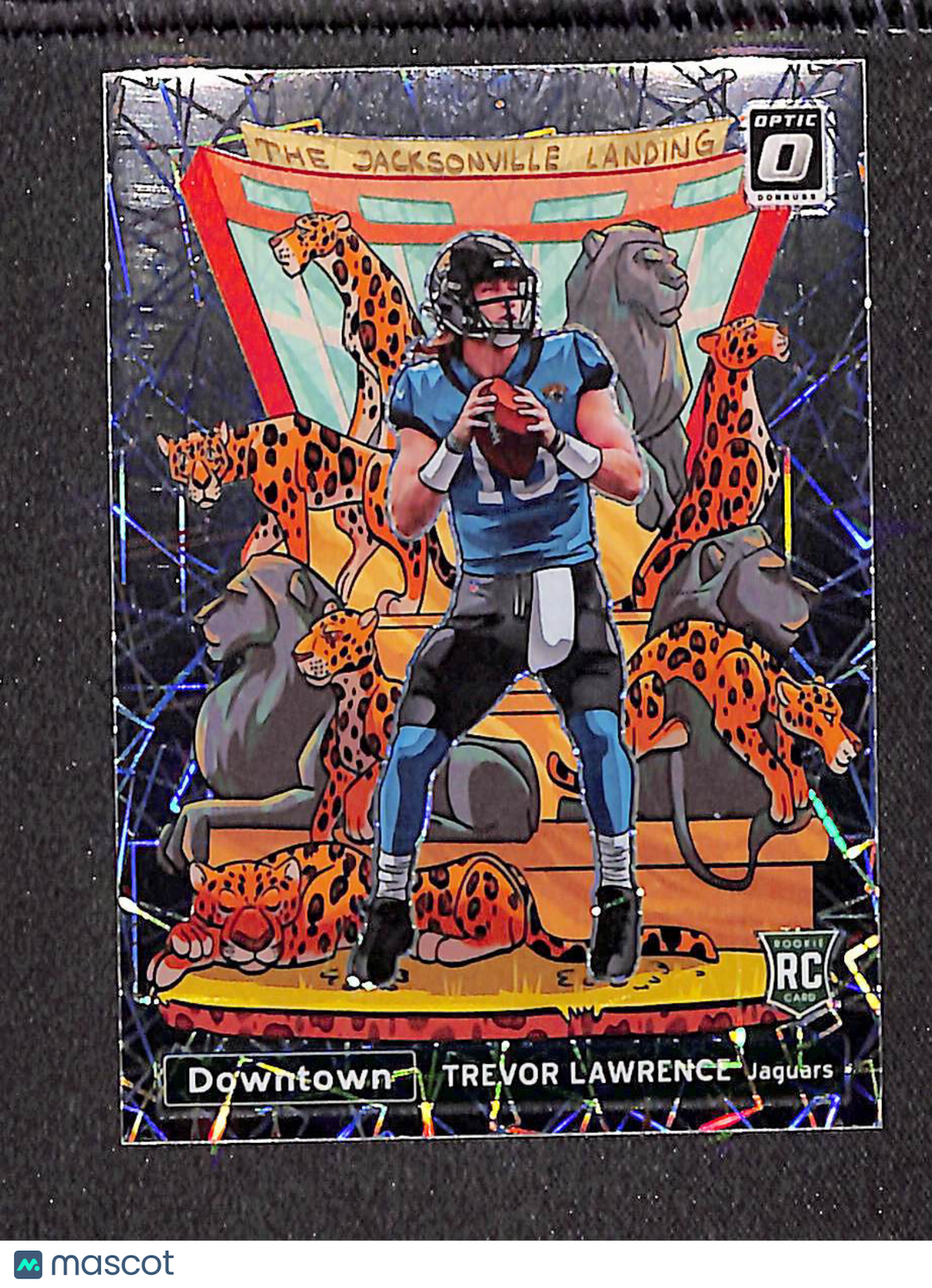 Trevor Lawrence 2021 Panini Donruss Optic Downtown #DT-33