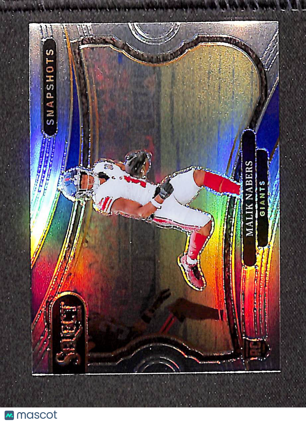 Malik Nabers 2024 Panini Select Snapshots Prizm #18