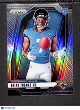 Load image into Gallery viewer, Brian Thomas Jr. 2024 Panini Prizm Rookie Variations Silver Prizm #8 RC
