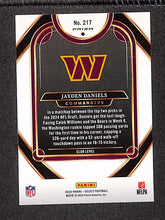 Load image into Gallery viewer, Jayden Daniels 2024 Panini Select Black &amp; Red Prizm Shock #217
