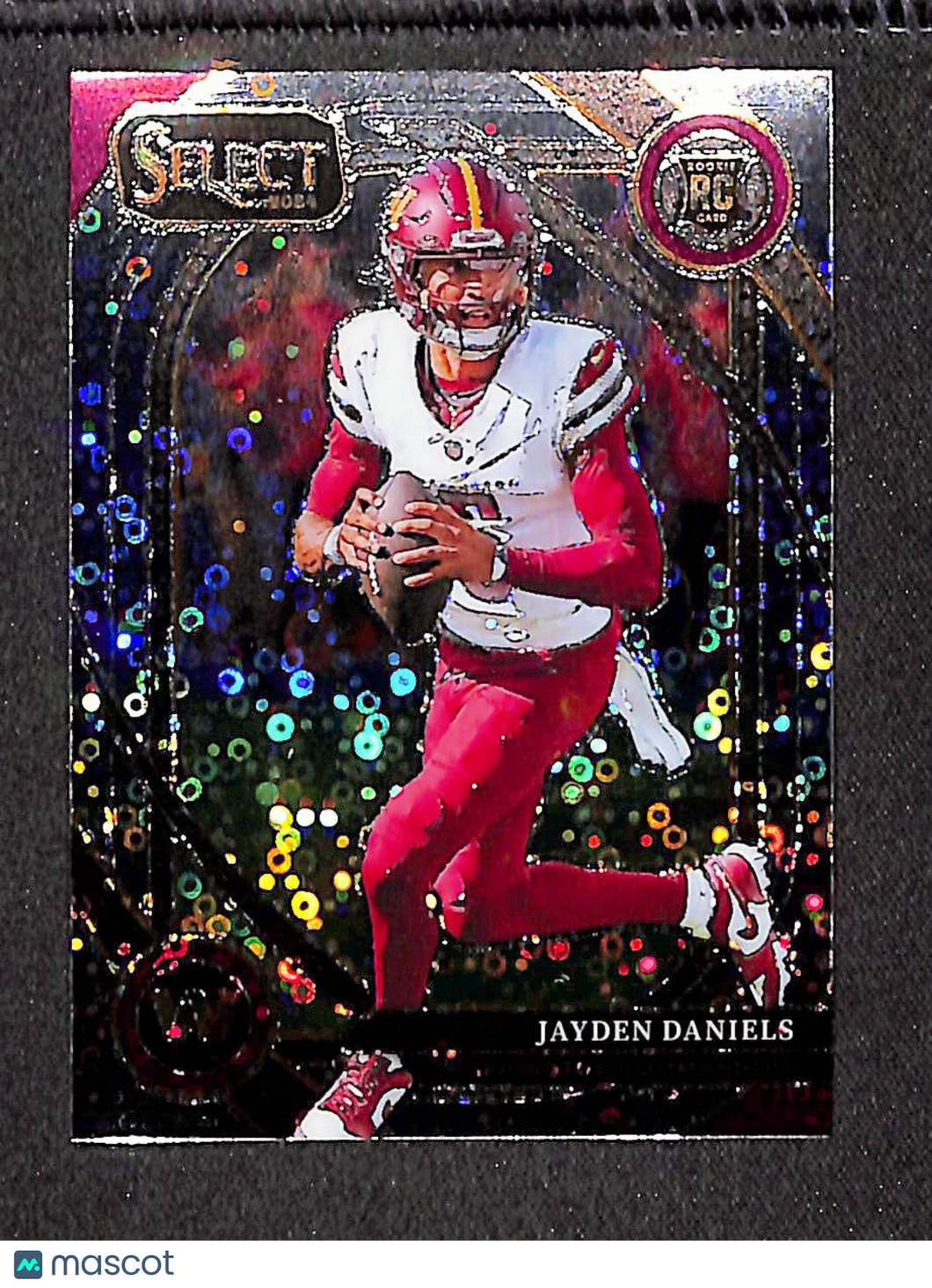 Jayden Daniels 2024 Panini Select Disco Prizm #217 RC