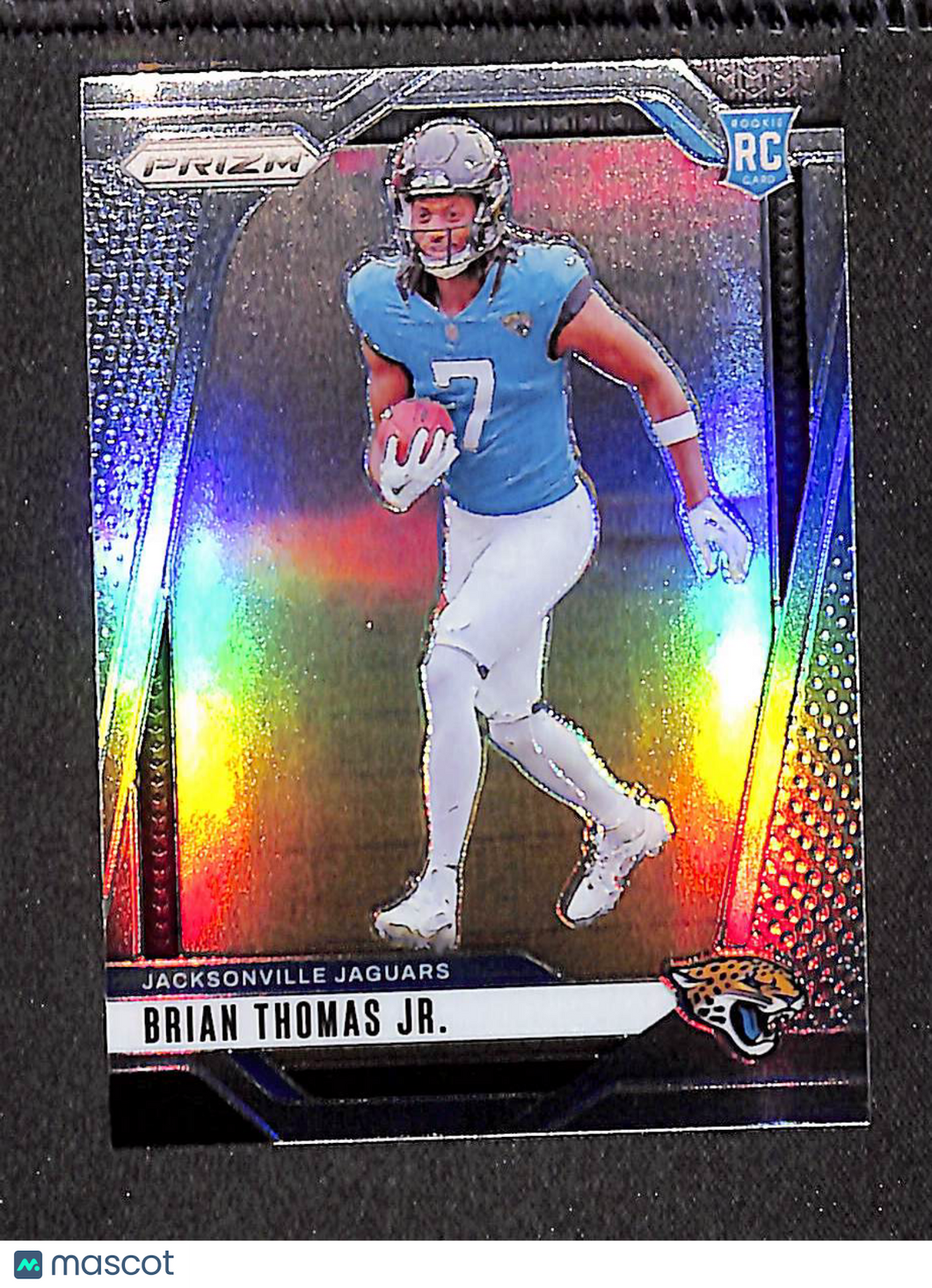 Brian Thomas Jr. 2024 Panini Prizm Silver Prizm #314 RC