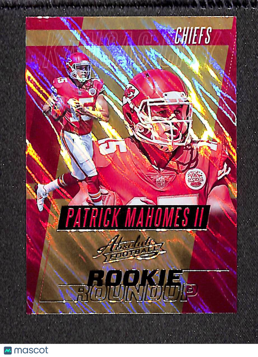 Patrick Mahomes II 2017 Panini Absolute Rookie Roundup #20