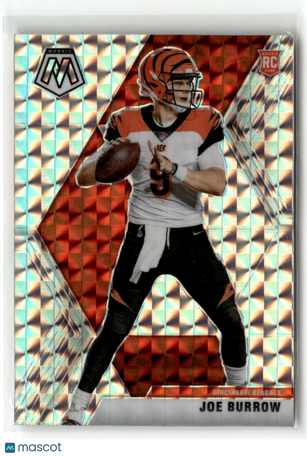 Joe Burrow 2020 Panini Mosaic Prizm #201 RC