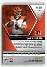 Load image into Gallery viewer, Joe Burrow 2020 Panini Mosaic Prizm #201 RC
