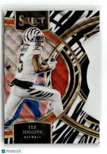 Load image into Gallery viewer, Tee Higgins 2024 Panini Select Prizm Premier Zebra Die Cut #112
