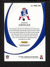 Load image into Gallery viewer, Steve Grogan 2019 Immaculate Collection Football Marks of Greatness #IMG-SG /25
