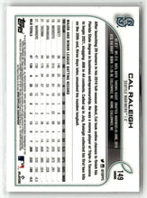 Load image into Gallery viewer, Cal Raleigh 2022 Topps Chrome Prism Refractor #149 RC

