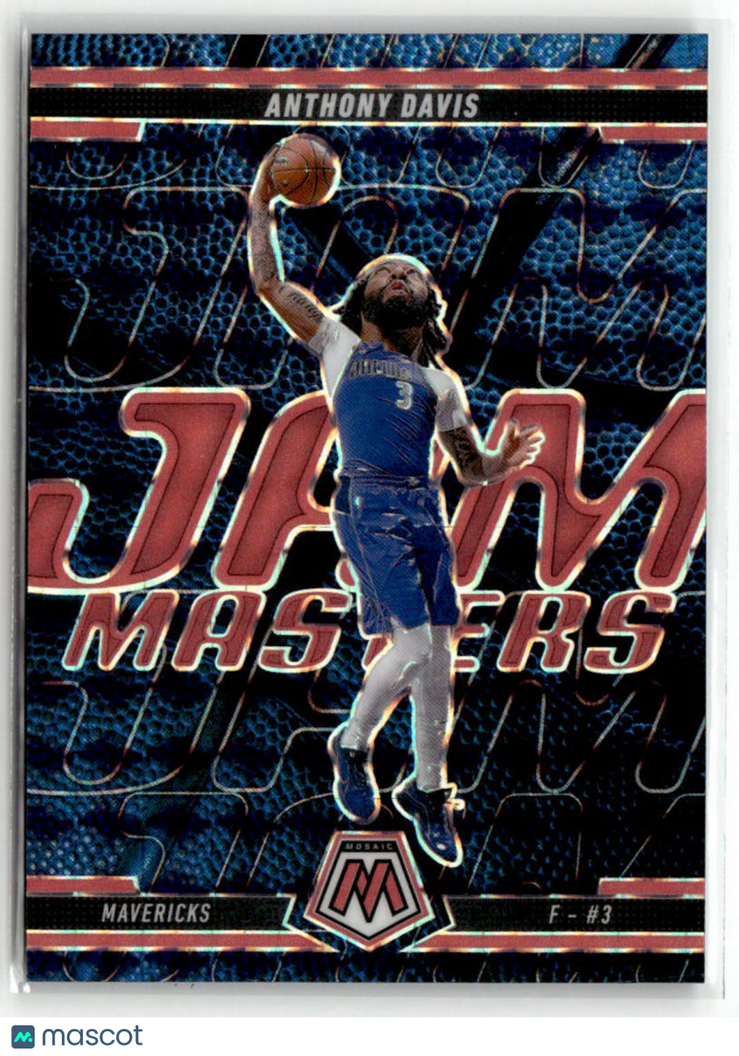 Anthony Davis 2024-25 Panini Mosaic Jam Masters Red Mosaic #2 /75