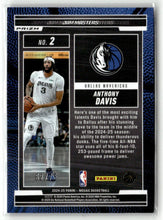 Load image into Gallery viewer, Anthony Davis 2024-25 Panini Mosaic Jam Masters Red Mosaic #2 /75
