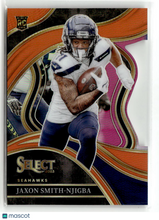 Load image into Gallery viewer, Jaxon Smith-Njigba 2024 Panini Select Orange Die-Cut #259 /399
