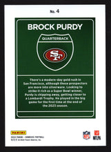 Load image into Gallery viewer, Brock Purdy 2024 Donruss Downtown #4

