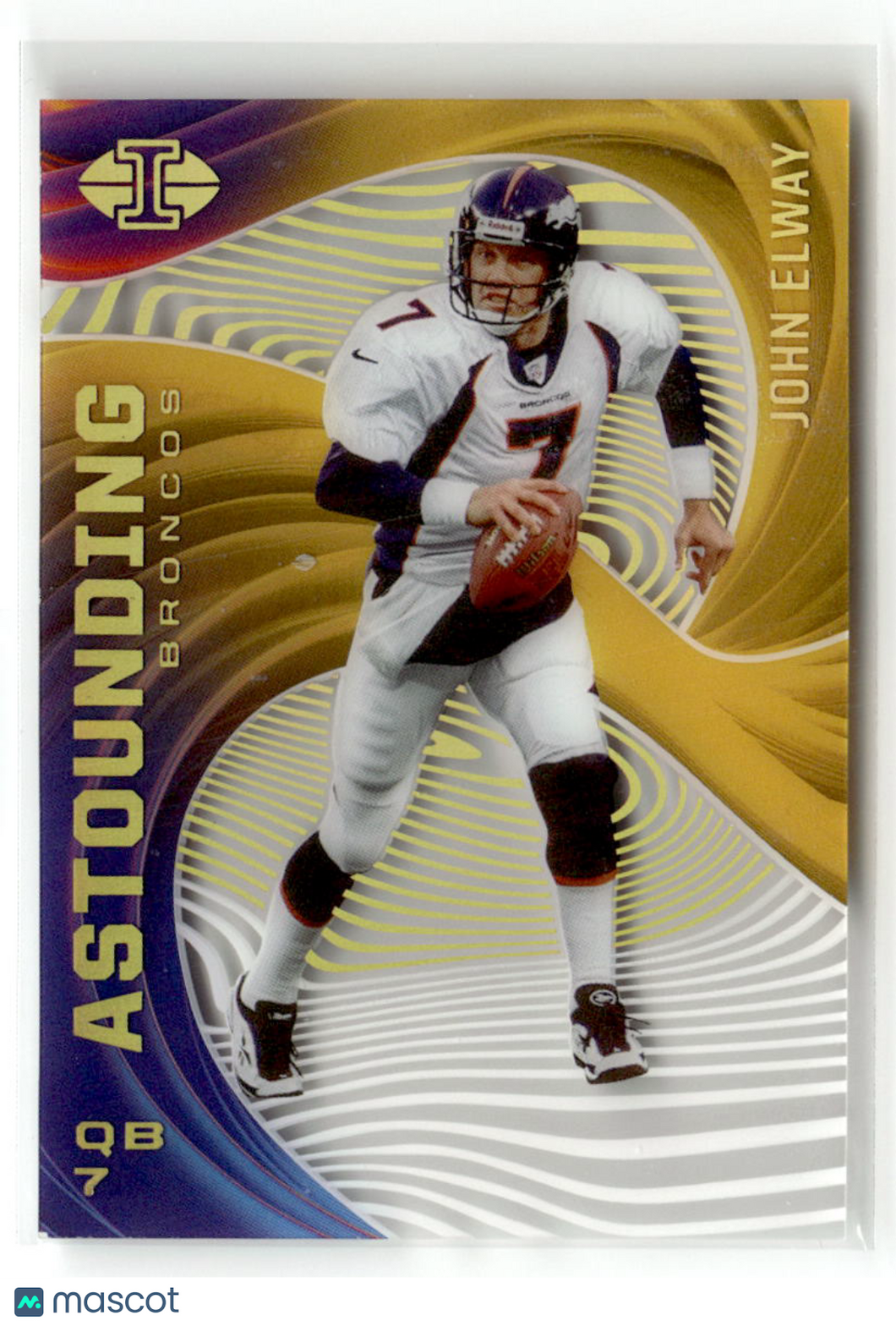 John Elway 2020 Panini Illusions Astounding Gold #A19 /25