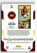 Load image into Gallery viewer, Antonio Gibson 2021 Panini Score End Zone #80 /6
