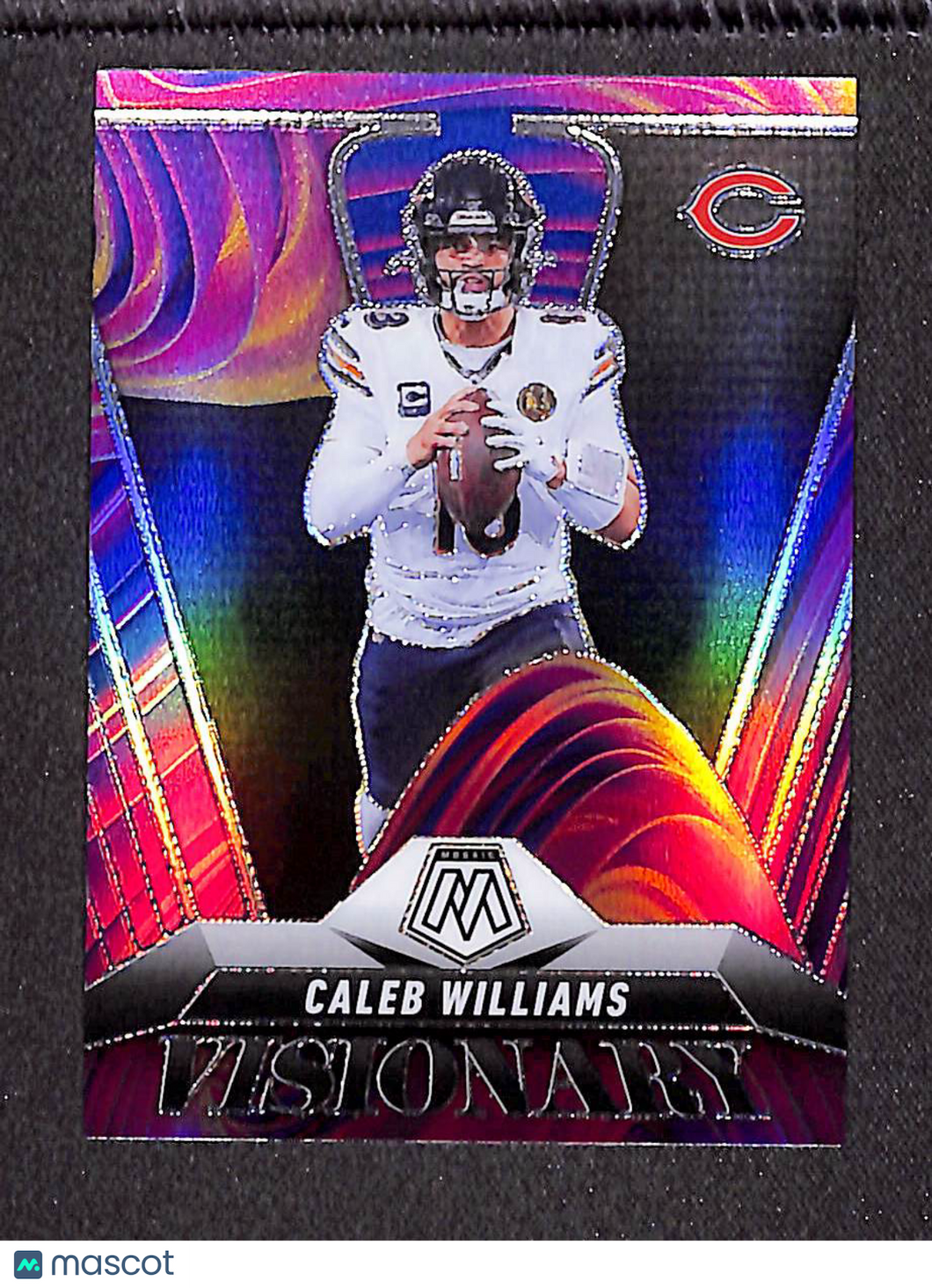 Caleb Williams 2025 Panini Mosaic Visionary Case Hit! #4