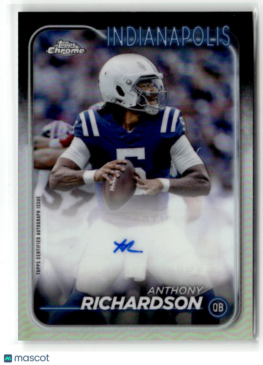 Anthony Richardson 2024 Topps Chrome Autograph #BA-ARI