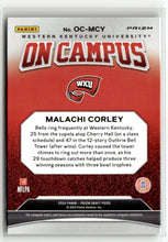 Load image into Gallery viewer, Malachi Corley 2024 Panini Prizm Draft Picks On Campus #OC-MCY
