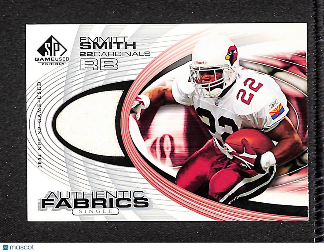 Emmitt Smith 2004 Upper Deck SP Game Used Edition Authentic Fabrics #AF-ES
