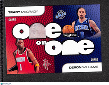 Load image into Gallery viewer, Tracy McGrady Deron Williams 2008-09 SkyBox One on One #OO-MW
