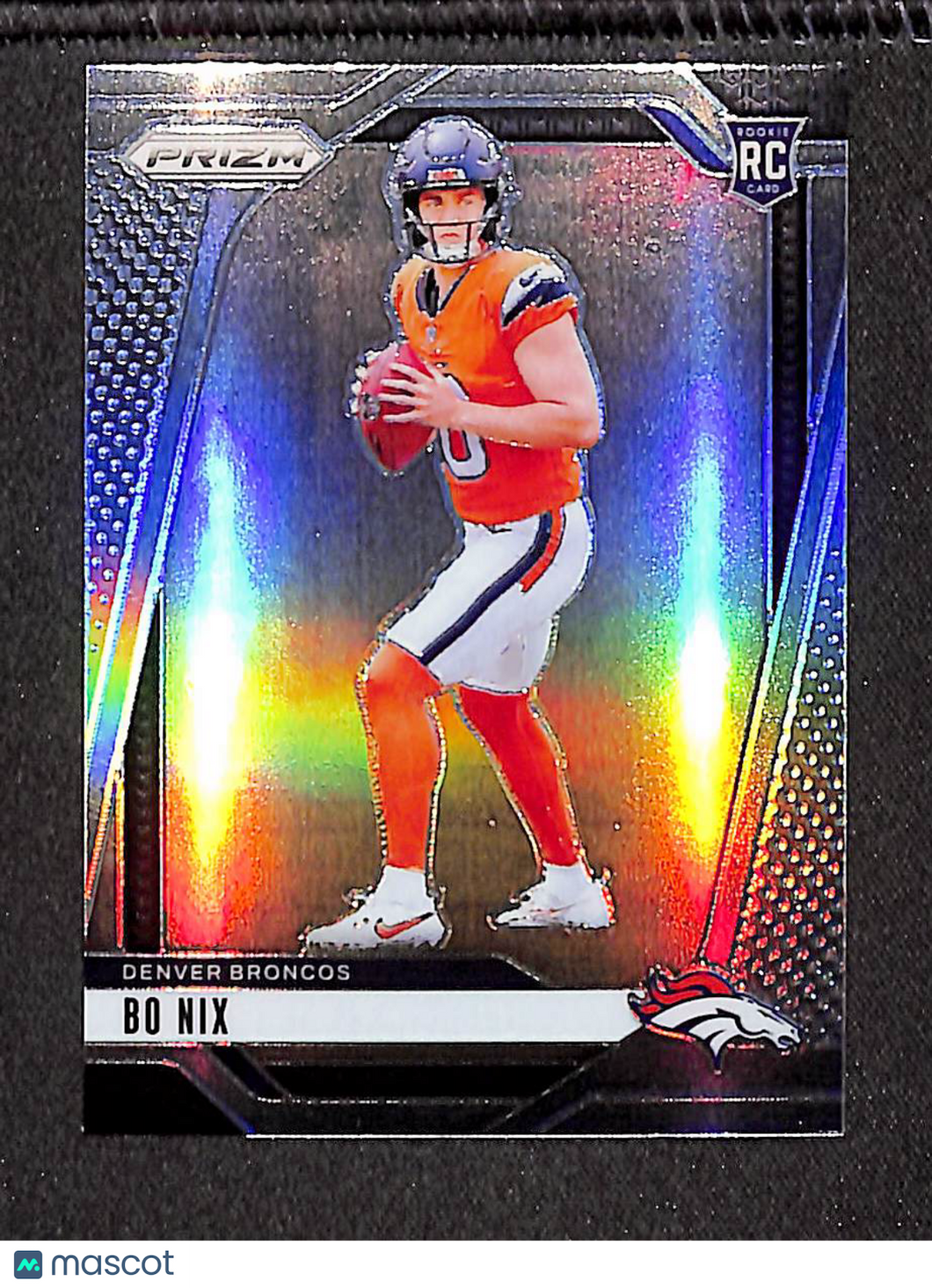 Bo Nix 2024 Panini Prizm Football Silver Prizm #309