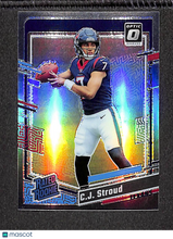 Load image into Gallery viewer, C.J. Stroud 2023 Panini Donruss Optic Rated Rookie Holo #244

