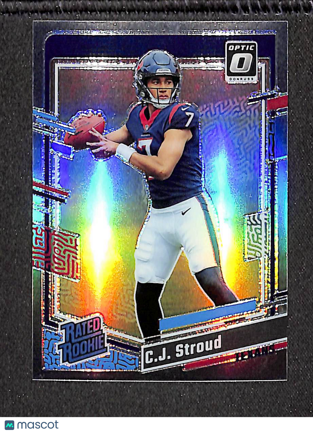 C.J. Stroud 2023 Panini Donruss Optic Rated Rookie Holo #244