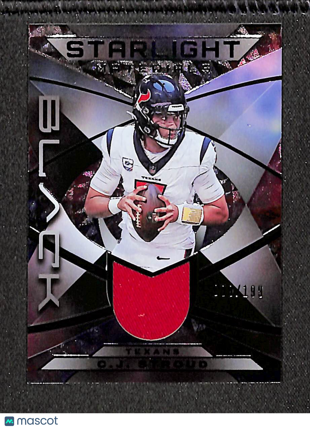 C.J. Stroud 2024 Panini Black Starlight Materials #SM-CJS /199