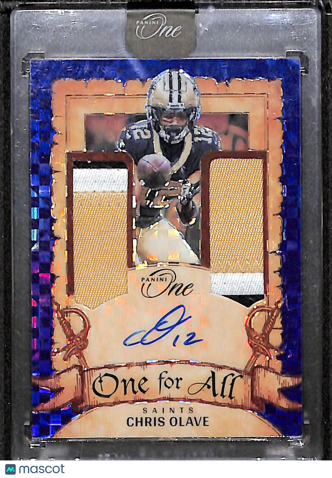 Chris Olave 2023 Panini One for All Blue #343 01/75