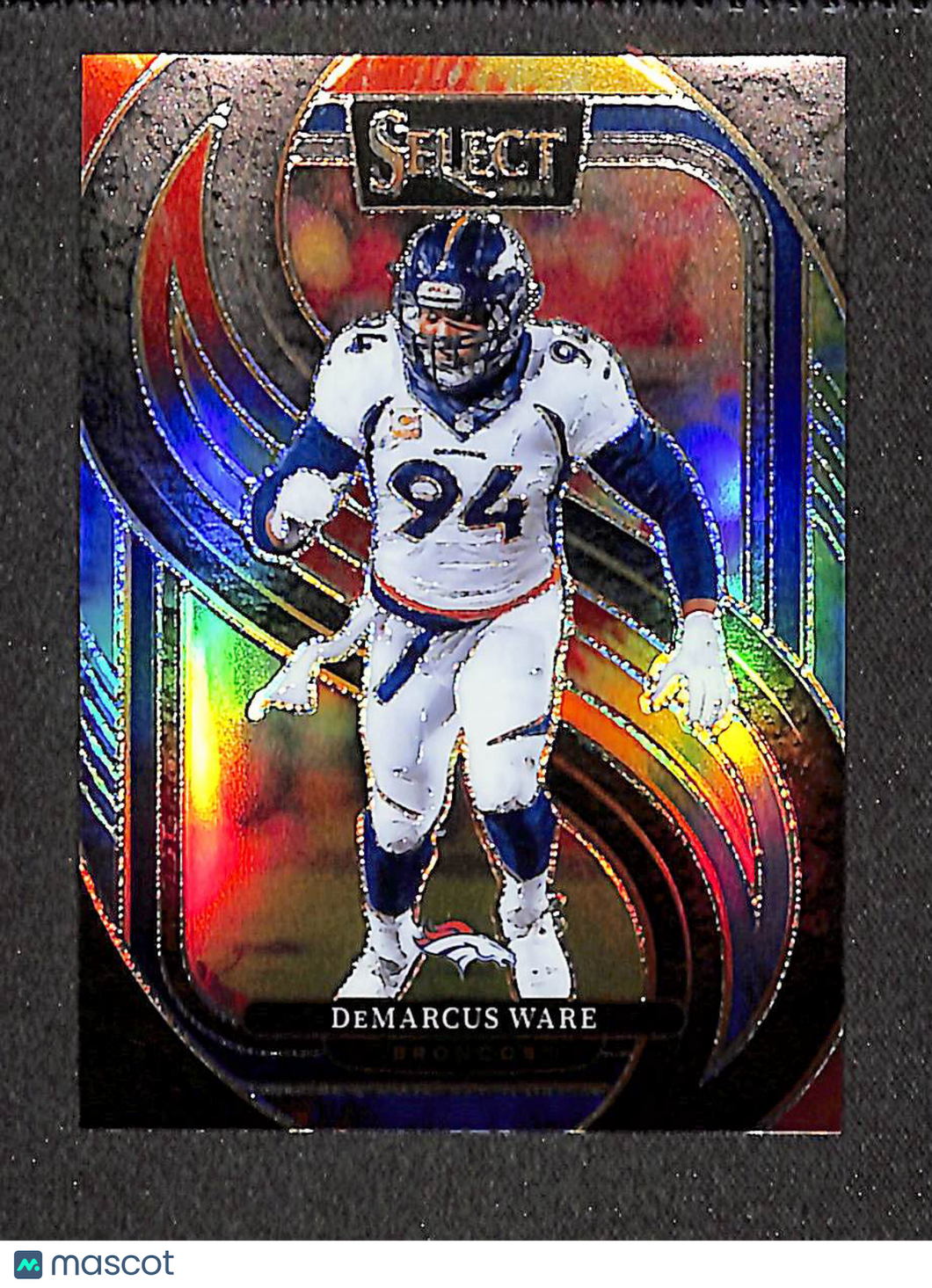 DeMarcus Ware 2024 Panini Select Premier Level Tie-Dye Prizm #147 17/25