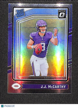 Load image into Gallery viewer, J.J. McCarthy 2024 Panini Donruss Optic Football Holo #235

