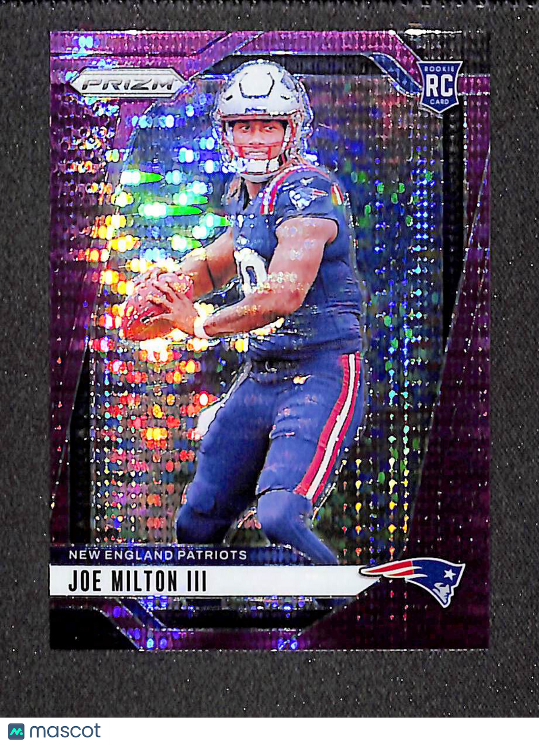 Joe Milton III 2024 Panini Prizm Purple Pulsar #354
