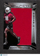Load image into Gallery viewer, Marvin Harrison Jr. 2024 Panini Black Sizeable Rookie Memorabilia #SR-MHJ /150
