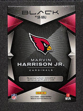 Load image into Gallery viewer, Marvin Harrison Jr. 2024 Panini Black Sizeable Rookie Memorabilia #SR-MHJ /150
