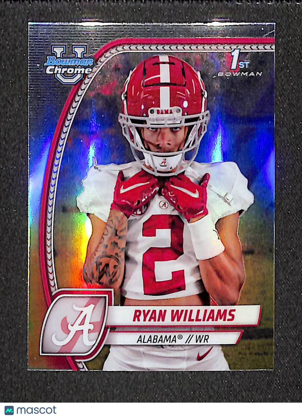 Ryan Williams 2024 Topps Bowman Chrome University Refractor #53