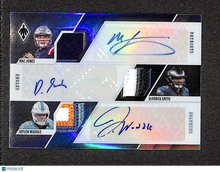 Load image into Gallery viewer, Waddle Smith Jones 2021 Phoenix Football Triple Patch Auto TPA-ALA /15
