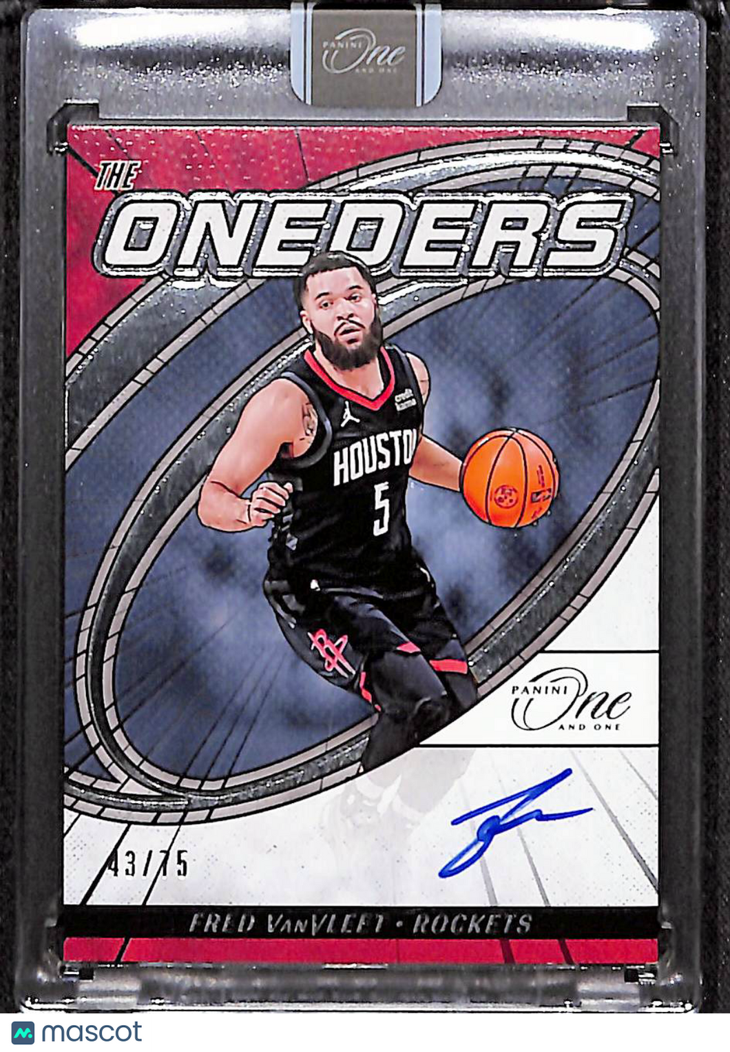 Fred VanVleet 2023-24 Panini One and One The Oneders Signatures #TOS-FVV 43/75