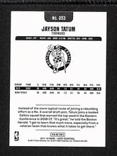 Load image into Gallery viewer, Jayson Tatum 2017-18 Panini Hoops #253
