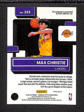 Load image into Gallery viewer, Max Christie 2022-23 Panini Donruss Optic Rated Rookies Signatures Purple #233
