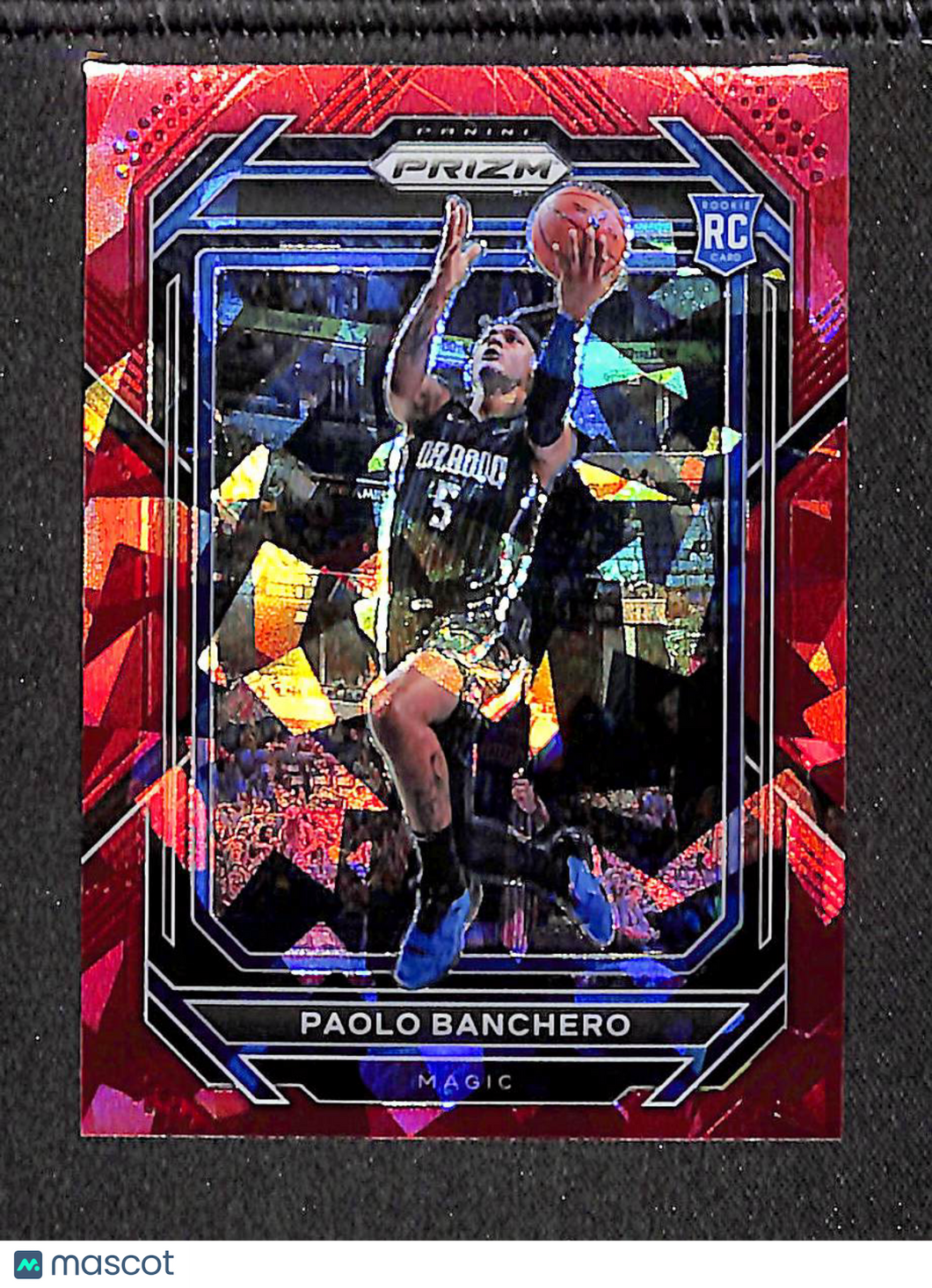 Paolo Banchero 2022-23 Panini Prizm Basketball Red Cracked Ice #249