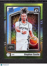 Load image into Gallery viewer, Stephon Castle 2024-25 Panini Donruss Optic Lime Green #254 /149
