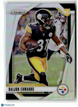 Load image into Gallery viewer, Daijun Edwards 2024 Panini Prizm Football Silver #323 RC
