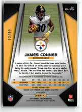 Load image into Gallery viewer, James Conner 2017 Panini Prizm Rookie Autographs Prizm Green Scope #RA-JCN /99

