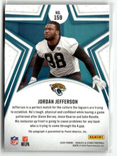 Load image into Gallery viewer, Jordan Jefferson 2024 Panini Rookies &amp; Stars Signatures Orange #159 /199 RC

